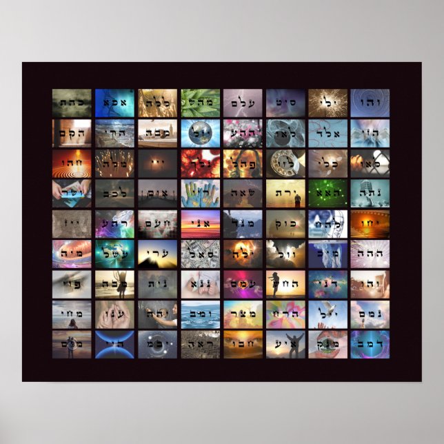 72 Names of God Poster (Front)