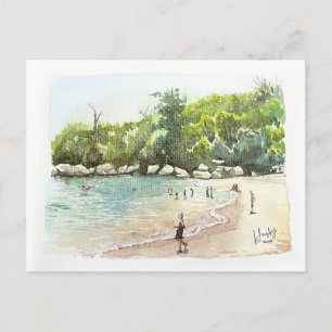 72: Shelly beach Postcard