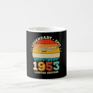 72 Year Old Bday 1953 Awesome 72nd Birthday Gift Coffee Mug