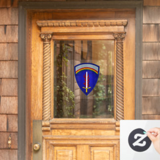 72nd Ordnance Patch Window Cling