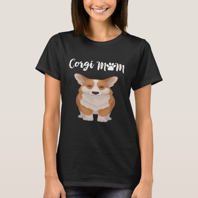 73 Corgi Mum T-Shirt (Front)