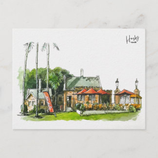 73: Victoria park Cafe Postcard