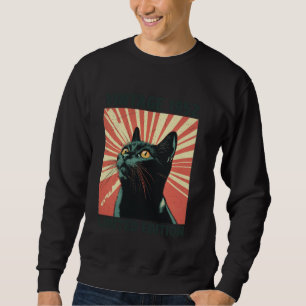 73 Years Old Gift Vintage 1952 Cat Lover 73rd Birt Sweatshirt