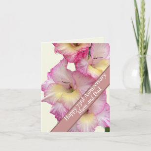 73rd Anniversary Editable Card