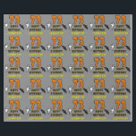 73rd Birthday: Spooky Halloween Theme, Custom Name Wrapping Paper<br><div class="desc">This scary and spooky Halloween birthday themed wrapping paper design features a large number "73" and the message "HAPPY BIRTHDAY, ", plus a custom name. There are also depictions of a ghost and a bat on the front. Wrapping paper like this might be a fun way of wrapping presents or...</div>
