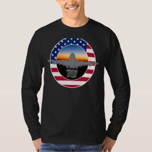 747 Jumbo Jet Aviation Plane Spotting T-Shirt