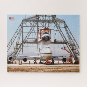 747 SPACE SHUTTLE CARRIER AIRCRAFT (16x20 inch) Jigsaw Puzzle