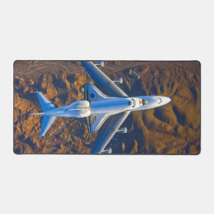 747 SPACE SHUTTLE CARRIER AIRCRAFT DESK MAT