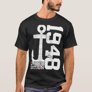 74 Year Capacity 1948 Sailor 74th Birthday T-Shirt