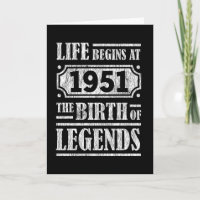 74 Year Old 1951 Birth Of Legend 74th Birthday