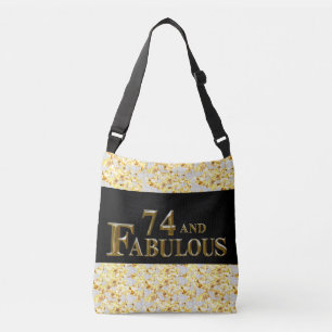 74th Birthday Crossbody Bag