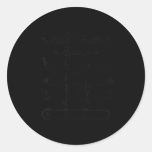 74th Birthday Gift For Vintage Legend Born 1951 74 Classic Round Sticker