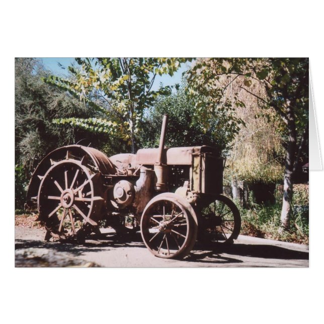75. Rusty Tractor, California (Front Horizontal)