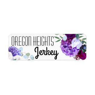 .75"x2.25" Business Product Tag Label Lavender Hib