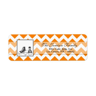 .75"x2.25" Return Address Label Teenage Sneakers