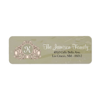 .75"x2.25" Return Address Label Vintage Vinyard
