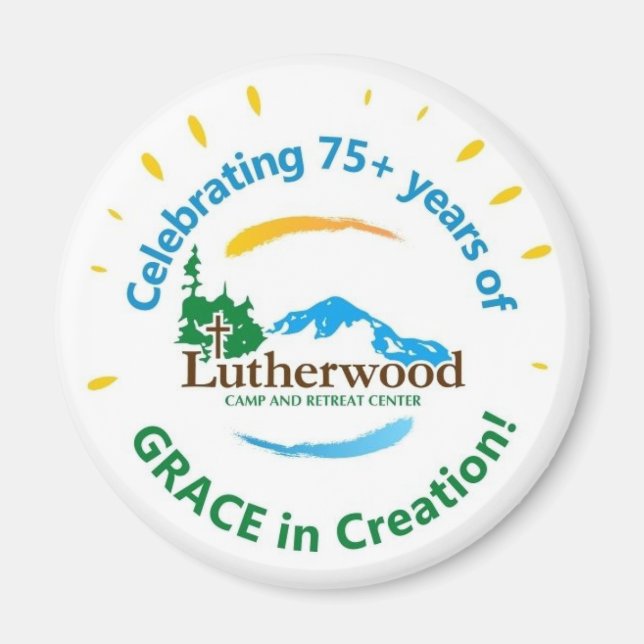 75+ years magnet (Front)