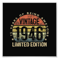 75 Years Old Gifts Vintage 1946 Birthday
