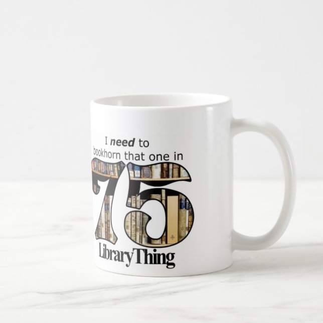 75ers Library Thing mug (Right)