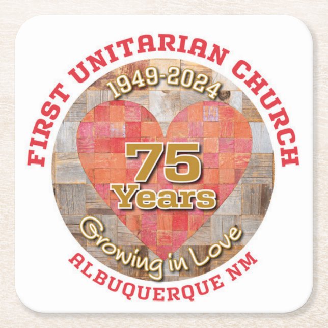 75th Anniversary Coasters (Front)