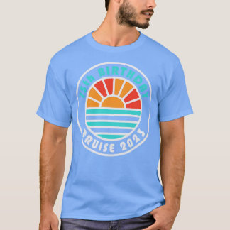 75th Birthday Cruise 2023 Bahamas Family Vacation T-Shirt