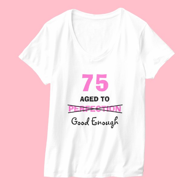 75th Birthday Gifts for Women T Shirt (Creator Uploaded)