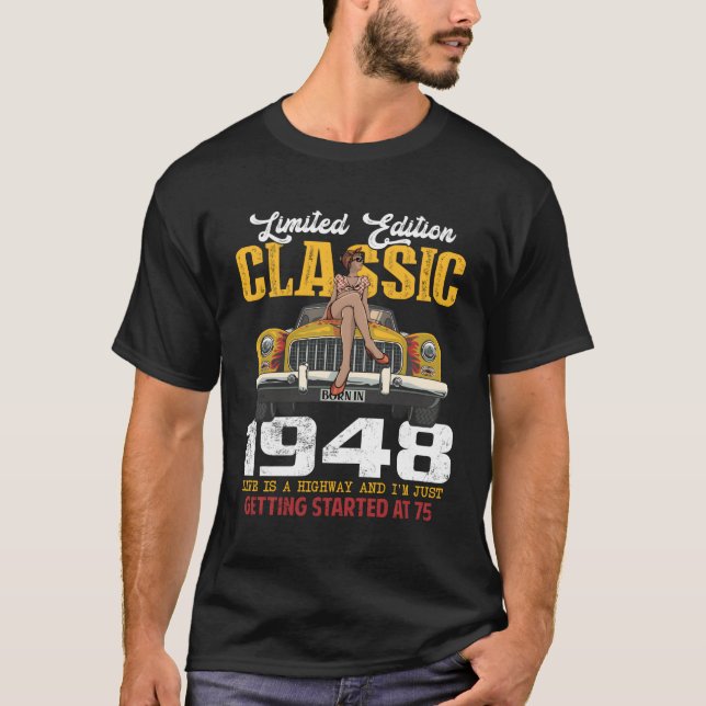 75Th Car 1948 75 T-Shirt (Front)
