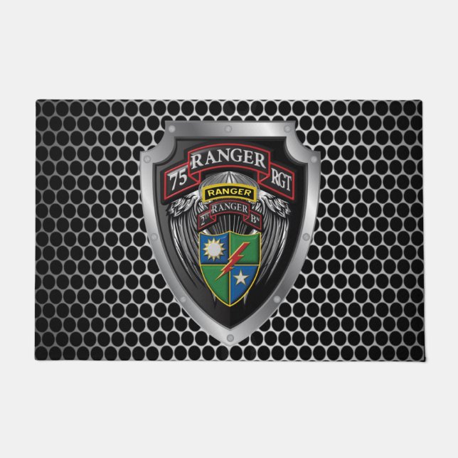 75th Ranger Regiment 2nd  Battalion Doormat (Front)