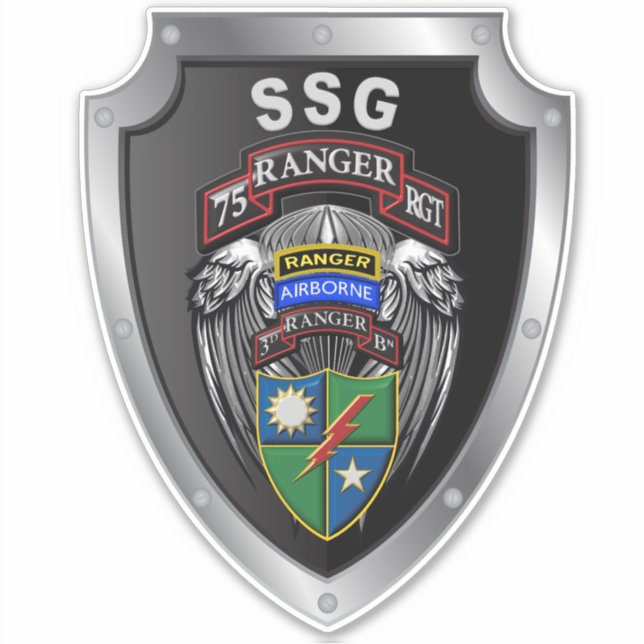 75th Ranger Regiment 3rd Bat “Rangers Lead The Way (Front)