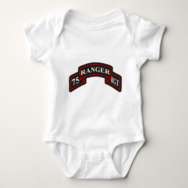 75th Ranger Regiment Baby Bodysuit (Front)