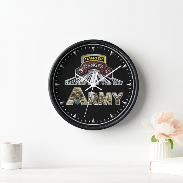 75th Ranger Regiment Clock (Home)