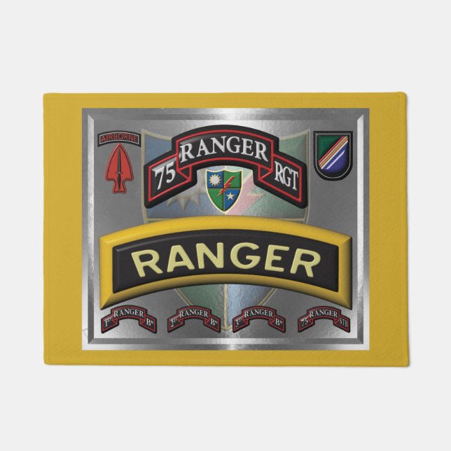 75th Ranger Regiment Doormat (Front)