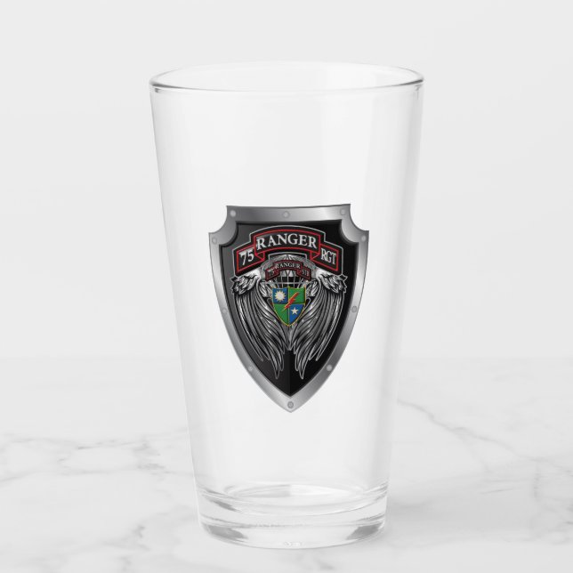 75th Ranger Regiment Glass (Front)