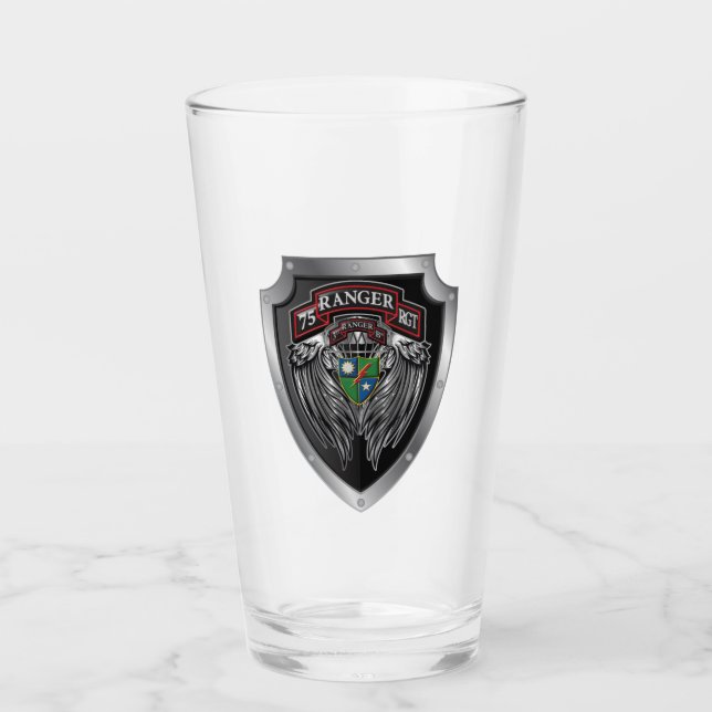 75th Ranger Regiment Glass (Front)