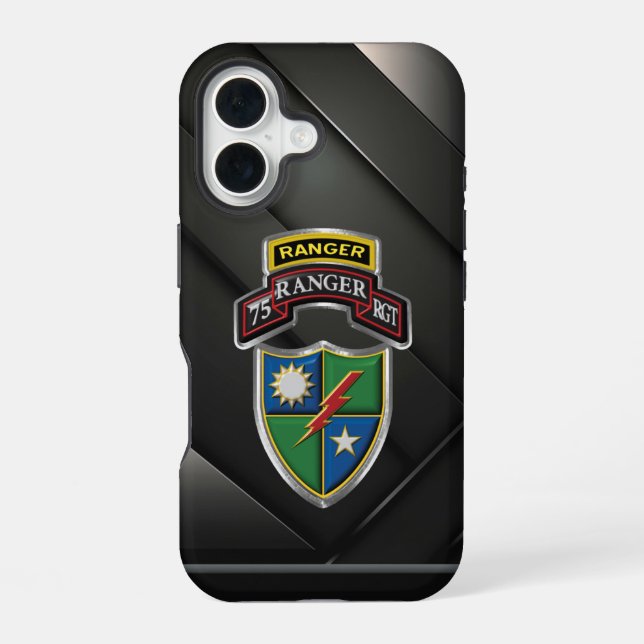 75th Ranger Regiment  iPhone 16 Case (Back)