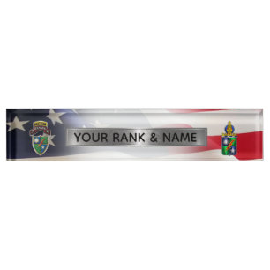 75th Ranger Regiment Nameplate