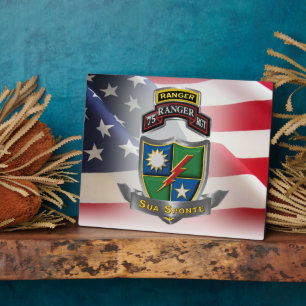 75th Ranger Regiment   Plaque