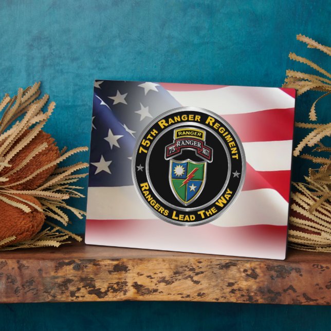75th Ranger Regiment Plaque (Side)