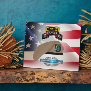 75th Ranger Regiment     Plaque