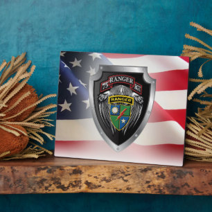 75th Ranger Regiment Plaque