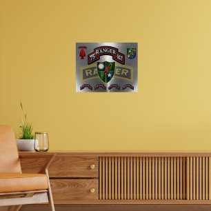 75th Ranger Regiment Poster