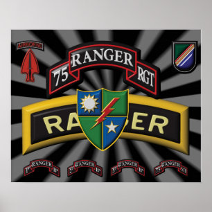 75th Ranger Regiment Poster