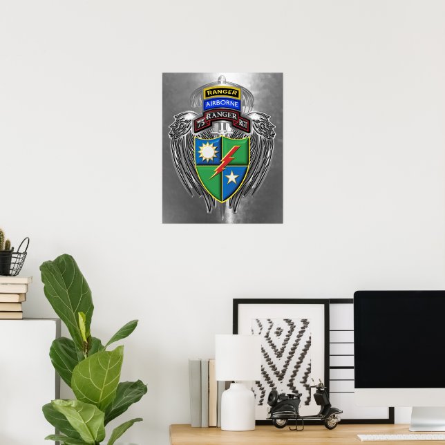 75th Ranger Regiment Poster (Home Office)