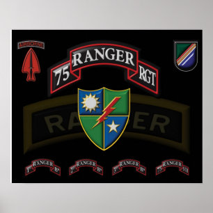 75th Ranger Regiment Poster