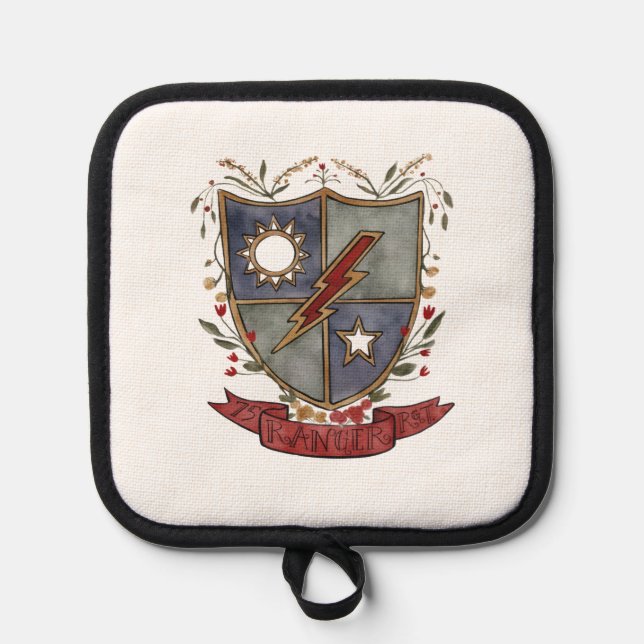 75th Ranger Regiment Pot Holder (Front)