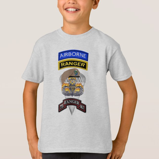 75th Ranger Regiment “Sua Sponte” T-Shirt (Front)