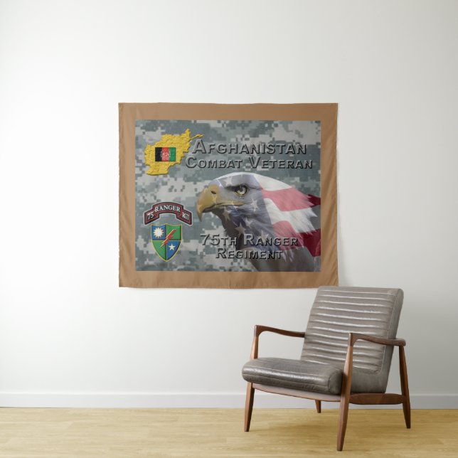 75th Ranger Regiment Tapestry (In Situ (Horizontal))