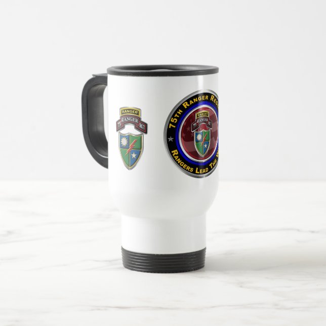 75th Ranger Regiment  Travel Mug (Front Left)