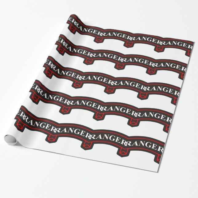 75th Ranger Regiment Wrapping Paper (Unrolled)