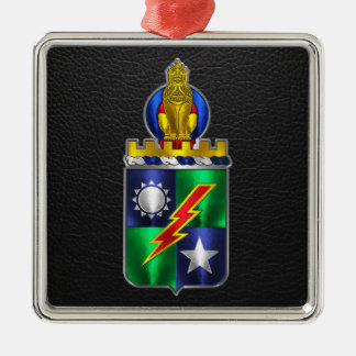 75th Ranger Regimental Crest Christmas Metal Tree Decoration